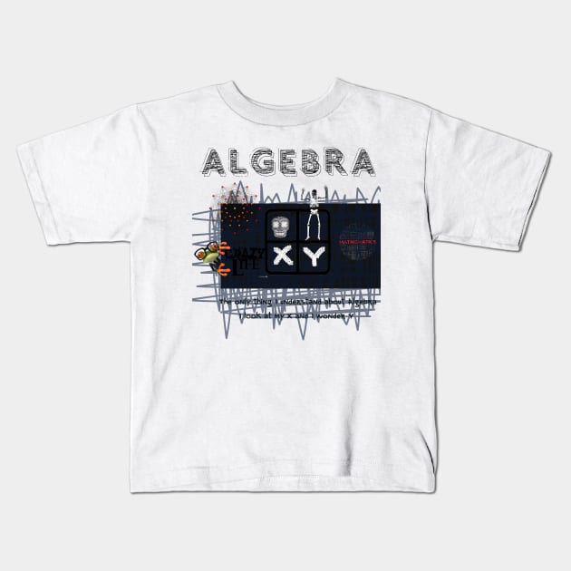 Algebra Kids T-Shirt by ABOHILI